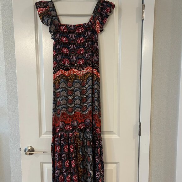 Anthropologie Boho Dress with Vibrant Print and Design - Picture 4 of 4
